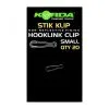 Korda Stik Klip Small 20pcs -Endtackle Verkoopwinkel 10129402914Korda Stik Klip Small 20 pcs
