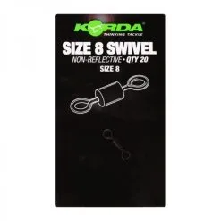 Korda Swivels Size 8 - 20 Pcs