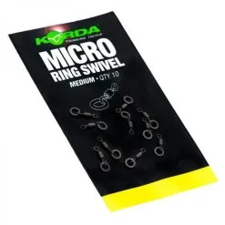Korda Micro Rig Ring Swivel Medium -Endtackle Verkoopwinkel 118591311283Korda Micro Ring Swivel Medium