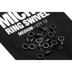 Korda Micro Rig Ring Swivel Medium -Endtackle Verkoopwinkel 118591411284Korda Micro Ring Swivel Medium