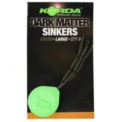 Korda Sinkers Tungsten Green