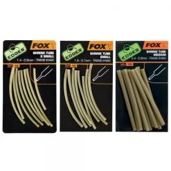Fox Edges Shrink Tube Trans Khaki