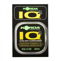 Korda IQ2 Extra Soft Fluorcarbon Hooklink 20m -Endtackle Verkoopwinkel 132975416471Korda IQ2 Soft Fluorcarbon Hooklink 20m 2