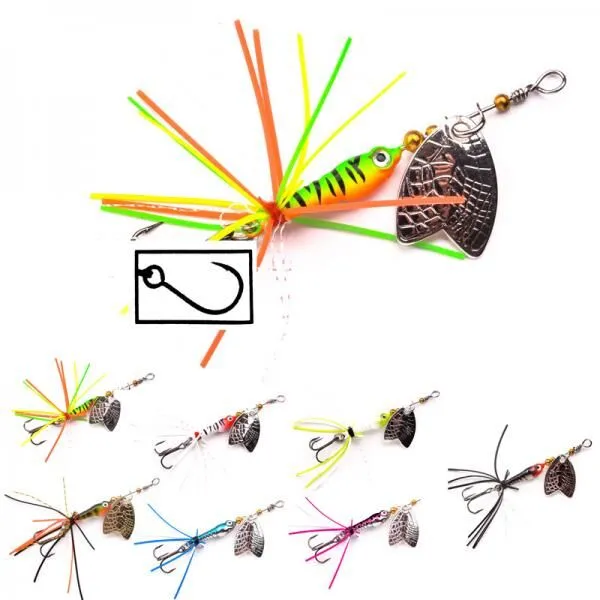 Spro Larva Mayfly Micro Spinner 5cm 4g SH 3 Spro Larva Mayfly Micro Spinner 5cm 4g SH