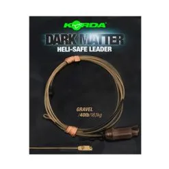 Korda Dark Matter Leader Heli Safe 40lb 1M -Endtackle Verkoopwinkel 1520509Korda Dark Matter Leader Heli Safe 40lb 1M 2
