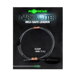 Korda Dark Matter Leader Heli Safe 40lb 1M -Endtackle Verkoopwinkel 1520510Korda Dark Matter Leader Heli Safe 40lb 1M 3