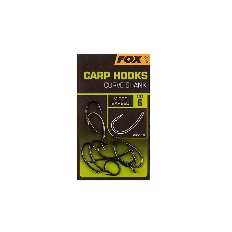 Fox Carp Hooks Curve Shank 3 Fox Carp Hooks Curve Shank