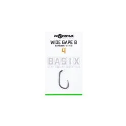 Korda Basix Wide Gape Hooks Barbless -Endtackle Verkoopwinkel 1540981Korda Basix Wide Gape Hooks Barbless 6