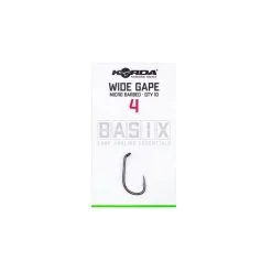 Korda Basix Wide Gape Hooks Barbed 12 Korda Basix Wide Gape Hooks Barbed -Endtackle Verkoopwinkel 1541003Korda Basix Wide Gape Hooks Barbed 4