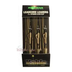 Korda Leadcore Leaders Hybrid Lead Clip Gravel 1m