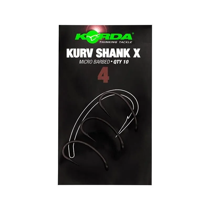 Korda Kurv Shank X Hook 6 Korda Kurv Shank X Hook - Afbeelding 4