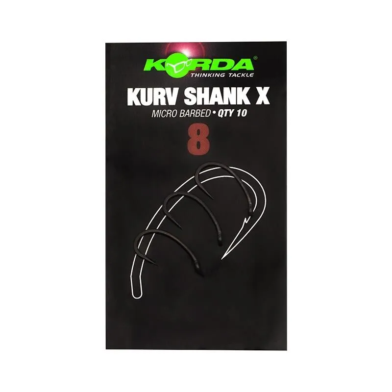 Korda Kurv Shank X Hook 8 Korda Kurv Shank X Hook - Afbeelding 6