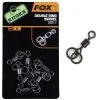 Fox Edges Double Ring Swivel Size 7 -Endtackle Verkoopwinkel 4174p 20128
