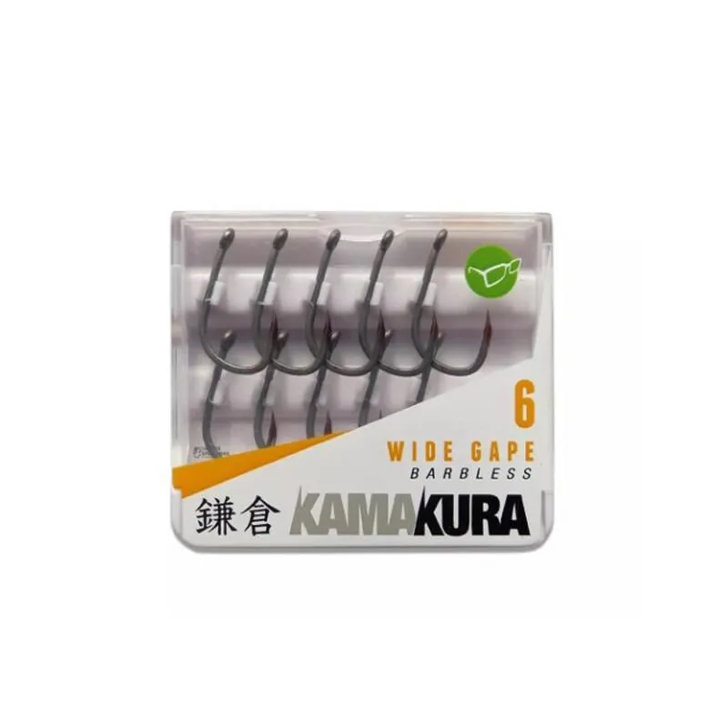 Korda Kamakura Wide Gape Barbless Hook 3 Korda Kamakura Wide Gape Barbless Hook