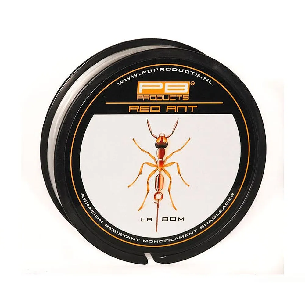 PB Products PB-Products Red Ant Snagleader 35lb 80m 3 PB Products PB-Products Red Ant Snagleader 35lb 80m