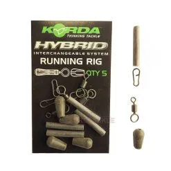 Korda Running Rig Weedy Green