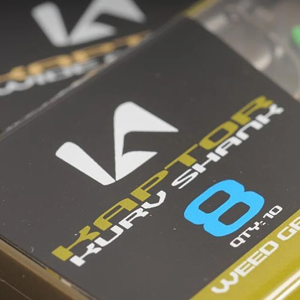 Korda Kaptor Kurv Shank Hook Weed 3 Korda Kaptor Kurv Shank Hook Weed